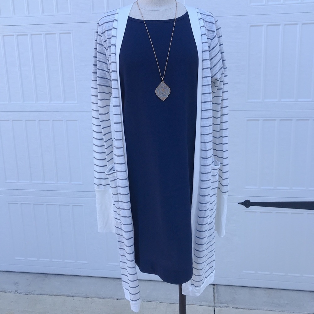 Stripe cardigan